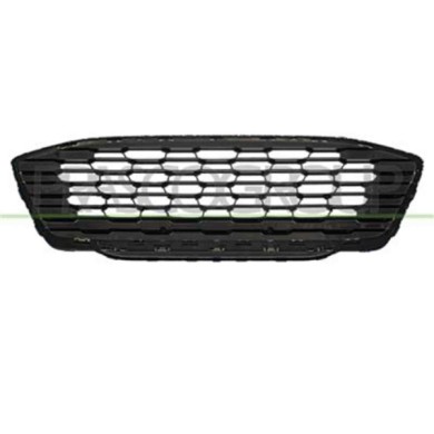 NEUTRO.jpg Griglia Radiatore Nera Lucida Con Cornice Cromata Per Ford Puma Dal 2019