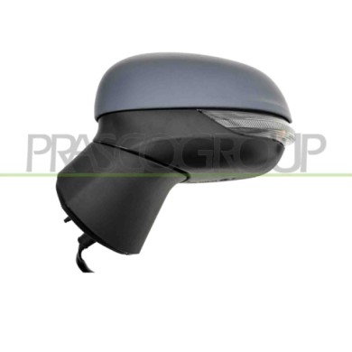 SX_SCRITTA_LOGO.jpg Retrovisore Sinistro Elettrico Con Primer Termico Con Fanale Convesso 6 Pins Ford Puma Dal 2019 2384117