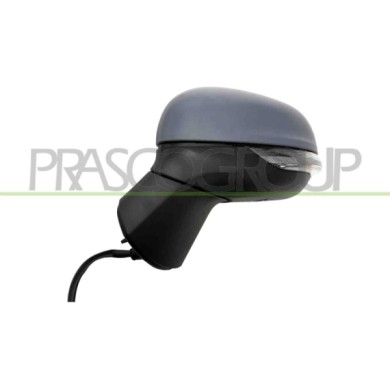 SX_SCRITTA_LOGO.jpg Retrovisore Sinistro Elettrico Primer Termico Chiudibile Con Fanale Luce Cortesia Blis Convesso 12 Pins Ford