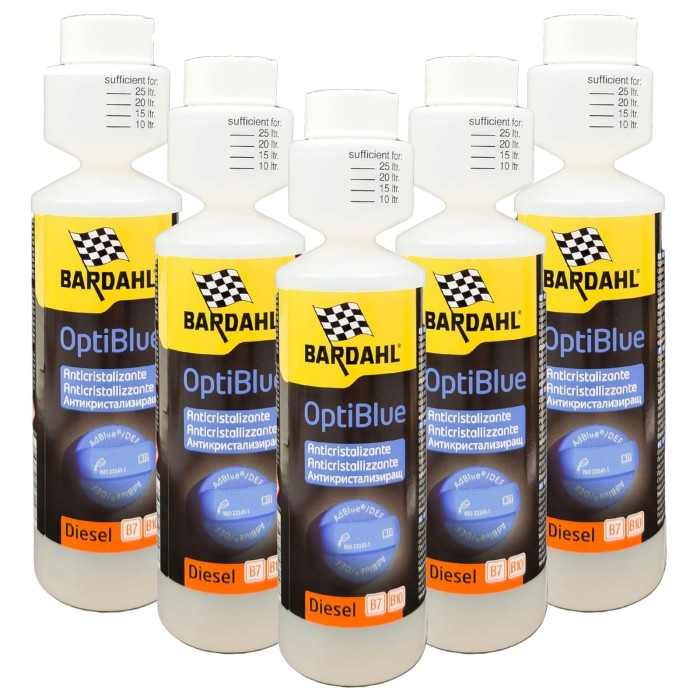 bardbuono2.jpg BARDAHL ADDITIVO per Auto Diesel con SCR AdBlue, KIT PROMOZIOONE 5 PEZZI X 250ml
