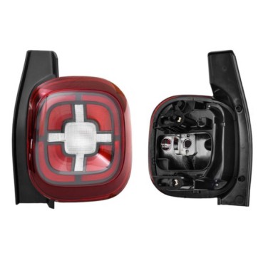 DA8244155_DA8244156_1.jpg Coppia Fanali Posteriori Sinistro e Destro Senza Porta Lampada Dacia Duster Dal 2018 Al 2021