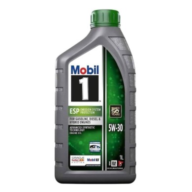 MOBIL1_3-PEZZI.jpg Olio Motore Mobil 1 Esp 5w30 Auto Benzina Diesel Dpf E Catalizzatori. KIT PRMOZIONE 3 LITRI