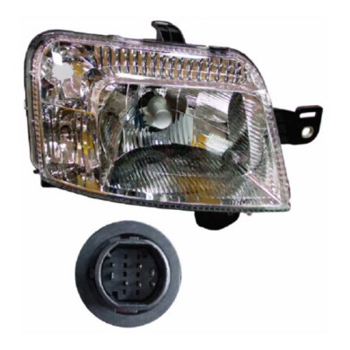 FT1224823_FT1224824_2.jpg Proiettore Sinistro e Destro H4 Elettrico Con Motore Per Fiat Panda Dal 2003 Al 2011