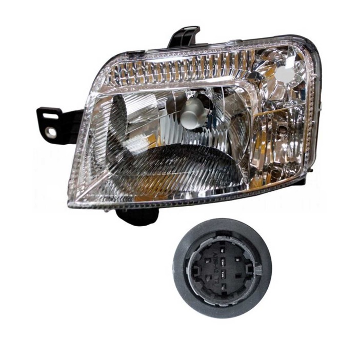 NEUTRO.jpg Proiettore Sinistro e Destro H4 Elettrico Con Motore Per Fiat Panda Climbing 4x4 - Natural Power Dal 2009 Al 2011