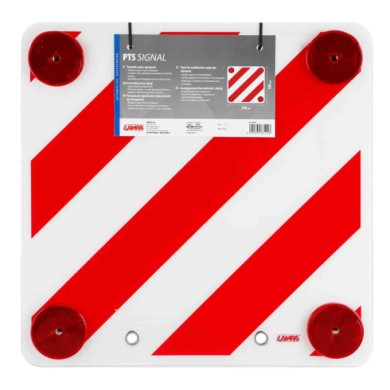 66104-S-01.JPG Pannello Di Segnalazione Carico Sporgente Polietilene Contrassegni Targhe E Contrassegni