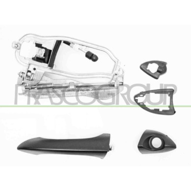 GUIDA_ALLA_SCELTA.JPG Maniglia Esterna Anteriore Sinistra Completa Di Base Per Bmw X5 - E53 Dal 2000 Al 2006