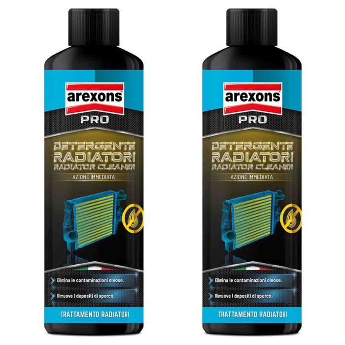 3508_2.jpg Arexons 3508 Detergente X Radiatori 2 Pezzi X 500 Ml.