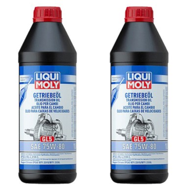 3658_LIQUI-MOLY.jpg LIQUIMOLY 3658 KIT PROMO 2 LITRI OLIO SPECIFICO PER CAMBIO MANUALE O AUTOMATICO 75W80 AD ALTE PRESTAZIONI.
