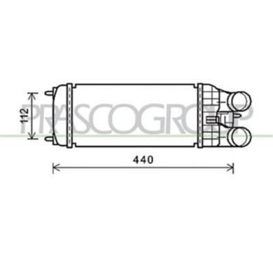 CI325N001_1.JPG Intercooler Per Citroen Ds3 Dal 2009 Al 2016
