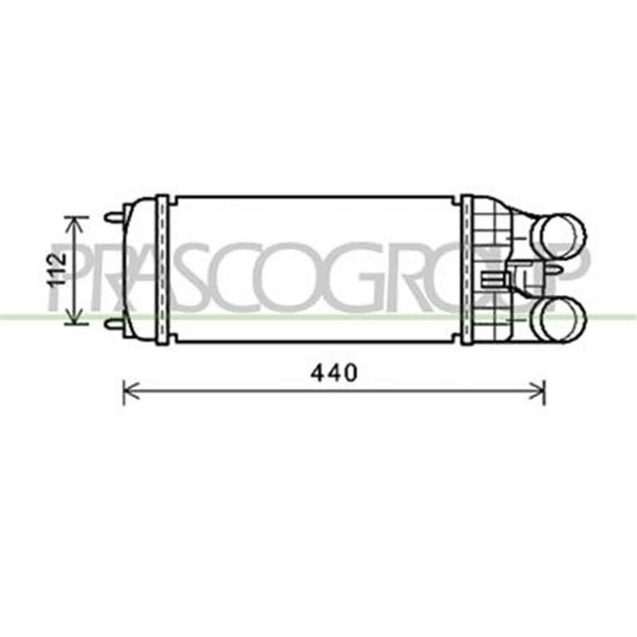 CI325N001_1.JPG Intercooler Per Citroen Ds3 Dal 2009 Al 2016