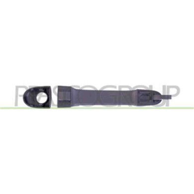 SX_SCRITTA_LOGO.jpg Maniglia Esterna Anteriore Sinistra Nera Per Fiat Palio - Albea - Strada Pick Up Dal 2005 Al 2012