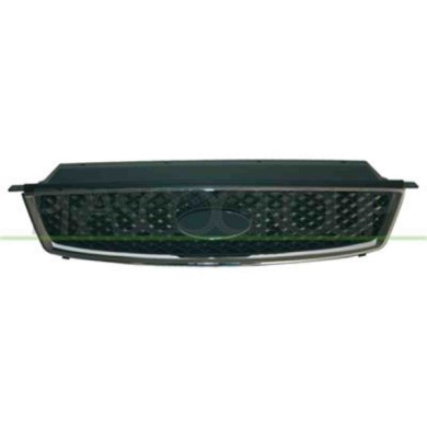 FD7152011_1.JPG Griglia Radiatore Con Bordo Cromato Per Ford C-max Dal 2003 Al 2007