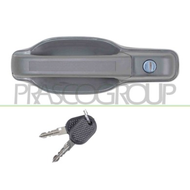 FT9258101_2.JPG Maniglia Esterna Anteriore Destra Grigia Per Iveco Turbodaily Dal 1990 Al 2000