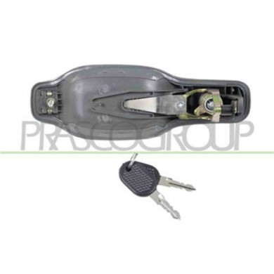 FT9258102_1.JPG Maniglia Esterna Anteriore Sinistra Grigia Per Iveco Turbodaily Dal 1990 Al 2000