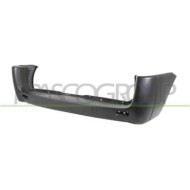 Paraurti Posteriore Nero Per Citroen Jumpy / Dispatch Dal 2007 Al 2016