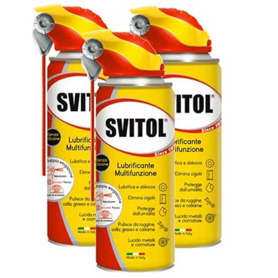 Arexons Svitol Lubrificante Multifunzione 3x500ml 4274 Liquido Professionale