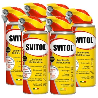 Arexons Svitol Lubrificante Multifunzione 6x500ml 4274 Liquido Professionale