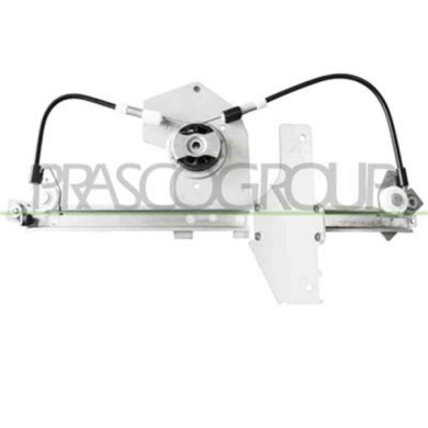 PG320W064_1.JPG Meccanismo Alzacristallo Posteriore Sinistro Per Peugeot 207 Dal 2006 Al 2009