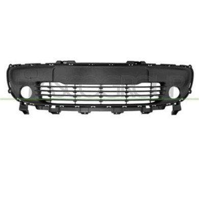 RN2022120_1.JPG Griglia Centrale Paraurti Nera Per Renault Twingo Dal 2014 Al 2019