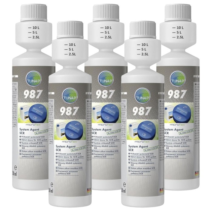 987_1-PEZZO.jpg Tunap 987 Agente attivo per SCR - Anticristallizzazione iniettori SCR Adblue (EX 988) - 5 PEZZI