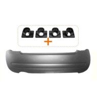 Paraurti Posteriore Con Primer Con Tracce Modanatura Fiat 500 Dal 2007 Al 2015 735526889