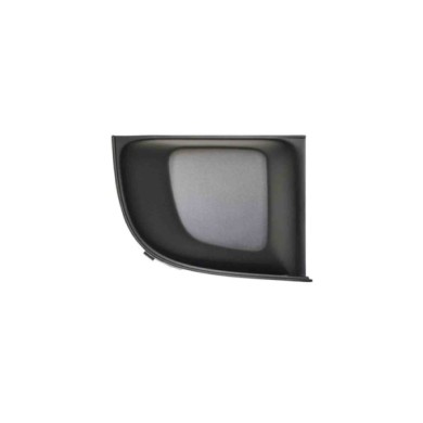 DX_SCRITTA_LOGO Griglia Destra Paraurti Anteriore Nera Fiat 500 Dal 2007 Al 2015 735455039