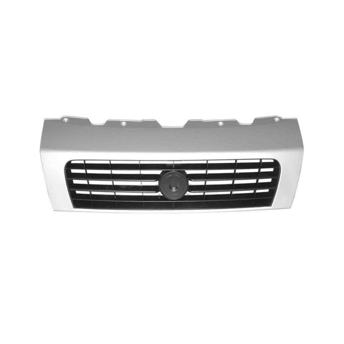 NEUTRO.jpg Griglia Radiatore Verniciata Argento Nera Fiat Ducato Dal 2006 Al 2014 735443598