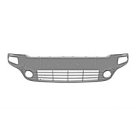 Griglia Paraurti Anteriore Metal/Dark Con Sede Fendi Fiat Punto Evo Dal 2009 Al 2012 735511753