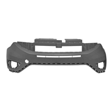 NEUTRO.jpg Paraurti Anteriore Superiore Con Primer Con Tappo Copri Gancio Traino Con Tracce Lavafari Fiat Doblo' Dal 2015 Al 202