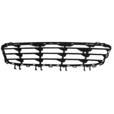 NEUTRO.jpg Griglia Paraurti Anteriore Centrale Nera Opel/Vauxhall Astra H (A04) Dal 2004 Al 2006 1400304
