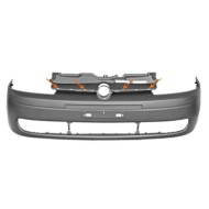 Paraurti Anteriore Con Primer Con Fori Profilo Cromato Griglia Opel/Vauxhall Corsa C Dal 2000 Al 2003 1400287