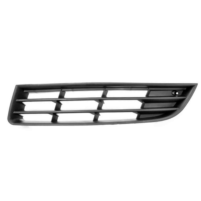 SX_SCRITTA_LOGO.jpg Griglia Sinistra Paraurti Anteriore Volkswagen Passat B6 Dal 2005 Al 2010 3C0853665B9B9