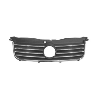 NEUTRO.jpg Griglia Radiatore Nera Con Porta Targa Citroen C3 Picasso Dal 2009 Al 2011 742256