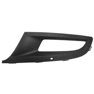 SX_SCRITTA_LOGO.jpg Griglia Sinistra Paraurti Anteriore Nera Con Sede Fendi Volkswagen Polo Dal 2009 Al 2014 6R0853665D9B9