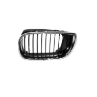 Griglia Radiatore Sinistra Cromata Nera Bmw 3 Series E46 Dal 2001 Al 2005 51137030545