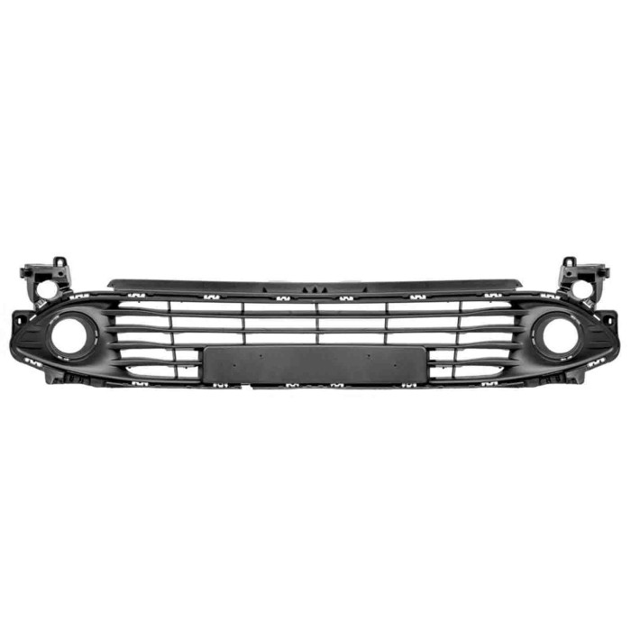 NEUTRO.jpg Griglia Paraurti Anteriore Centrale Nera Renault Clio Dal 2012 Al 2016 622542958R