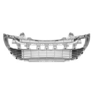 Griglia Centrale Paraurti Anteriore Argento Peugeot 308 (T7) Dal 2007 Al 2011 7414Vh