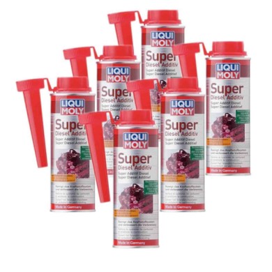 1806_X1.jpg Liqui Moly Super Diesel Additive 6 Pezzi X 250 Ml 1806 Pulizie Iniettori Diesel