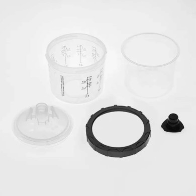 PC50200_4.jpg Tazza Graduata Vernice 200ML 1.0 Con Filtro 125/190µm Per Pistole A Spruzzo