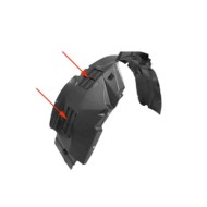 Passaruota Anteriore Destro Stampaggio Ad Iniezione Lancia Ypsilon Dal 2011 Al 2024 51833643|51833643