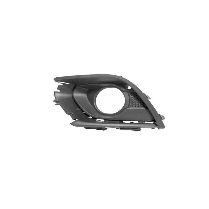 SX_SCRITTA_LOGO.jpg Griglia Sinistra Paraurti Anteriore Nera Goffrata Fori Modanatura Con Sede Fendinebbia Opel/Vauxhall Corsa E