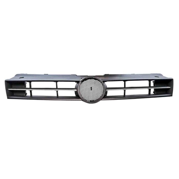 NEUTRO.jpg Griglia Radiatore Nera Con Modanatura Cromata Volkswagen Polo Dal 2009 Al 2014 6R0853651Cryp