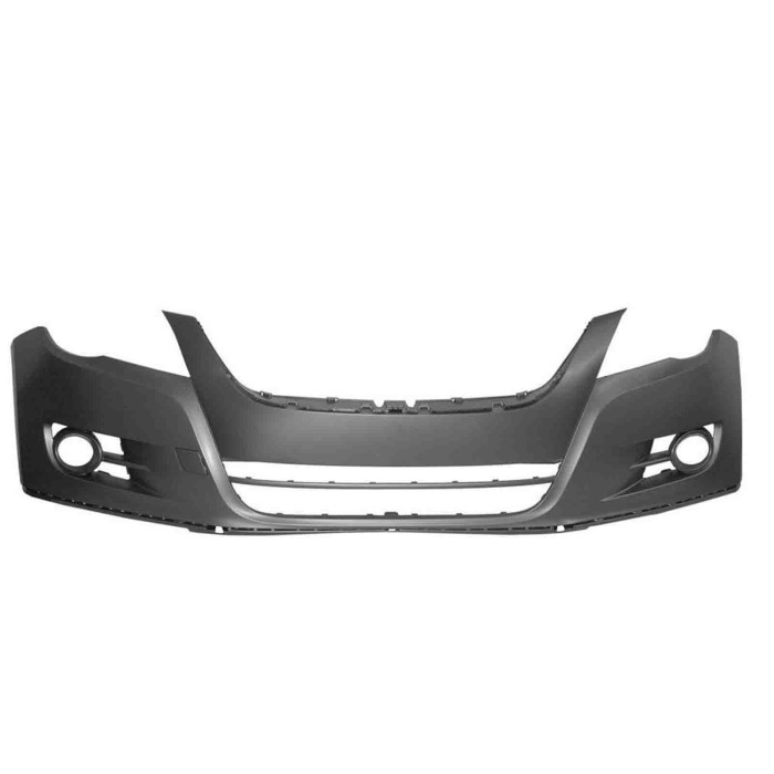 NEUTRO.jpg Paraurti Anteriore Primer Con Tappo Coprigancio Con Tracce Pdc+Park Assist E Lavafari Volkswagen Tiguan 2007-2011 5N0