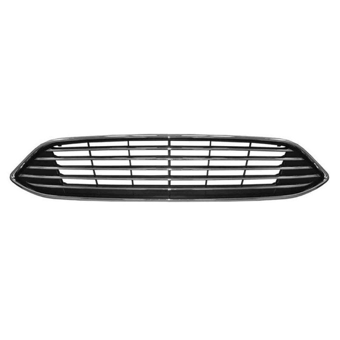 NEUTRO.jpg Griglia Radiatore Nera Con Modanature Cromate Con Cornice Cromata Ford Focus Dal 2015 Al 2018 1873307