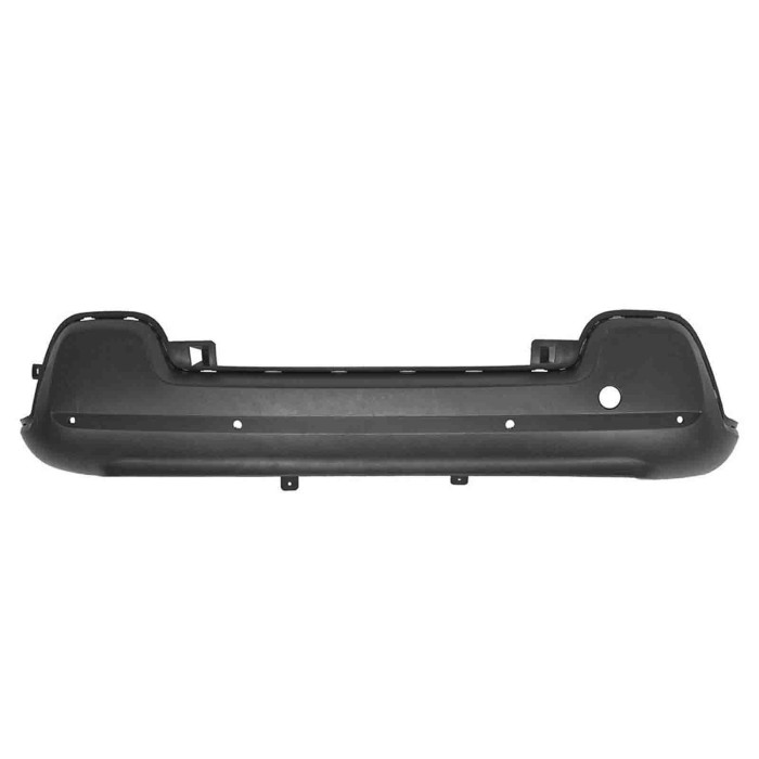 NEUTRO.jpg Paraurti Posteriore Inferiore Nero Goffrato Con Tappo Copri Gancio Con Fori Pdc Citroen C3 2016-2024 1618083280|16180