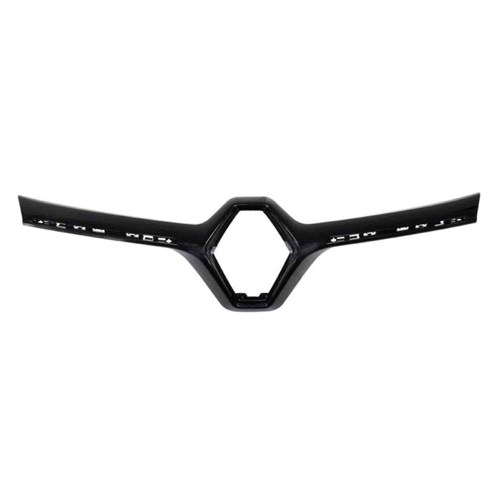 NEUTRO.jpg Modanatura Griglia Radiatore Superiore Nera Lucida Renault Captur Dal 2017 Al 2019 623822090R