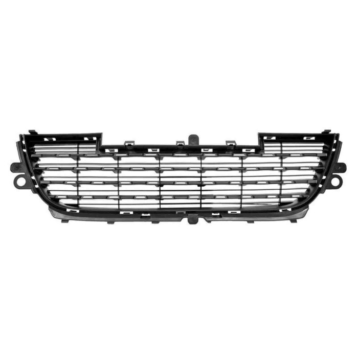 NEUTRO.jpg Griglia Paraurti Anteriore Centrale Nera Peugeot 2008 Dal 2013 Al 2019 9678059480|9678059480