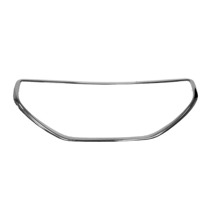 NEUTRO.jpg Modanatura Griglia Centrale Cromata Peugeot 208 Dal 2012 Al 2015 1608112180