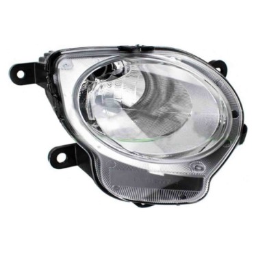 FIAT 500 2012-2017.jpg Proiettore Destro Inferiore H1 Manuale Per Fiat 500 Dal 2007 Al 2015