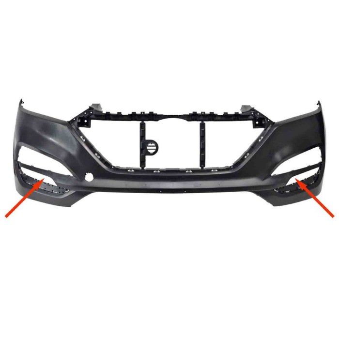 NEUTRO.jpg Paraurti Anteriore Con Primer Con Tracce Pdc E Lavafari Con Sede Luci Diurne Hyundai Tucson (Tl) Dal 2015 Al 2018 865